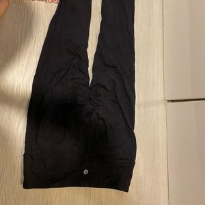 Black lululemon align and another type. Used but some life left. Size 2.